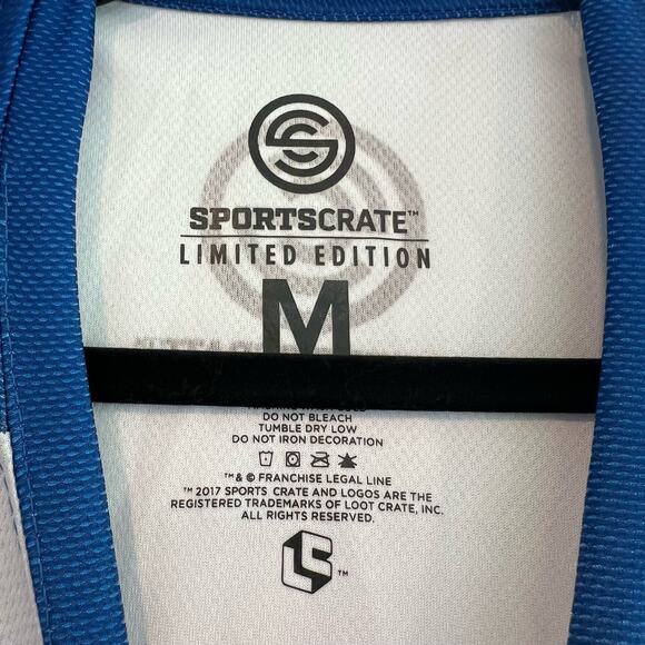 SportsCrate Limited Edition New York Mets Two Tone Longsleeve Size Medium - Picture 4 of 8